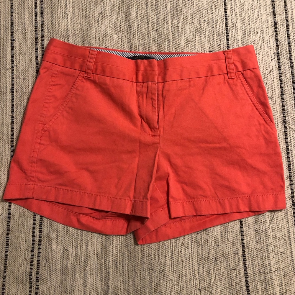 J. Crew Chino Short in Coral